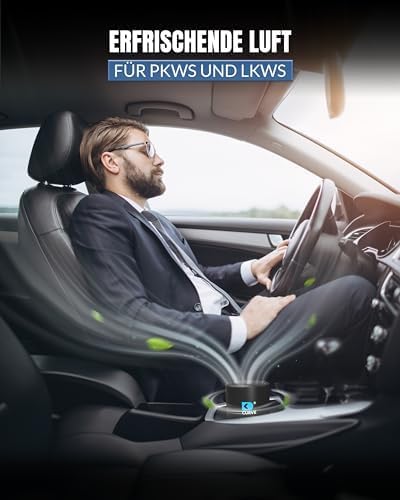 CURVE Jumbo Luftreiniger – Extra starke Geruchs- und Bakterienfilterung für grosse Autos, Kühlschrän