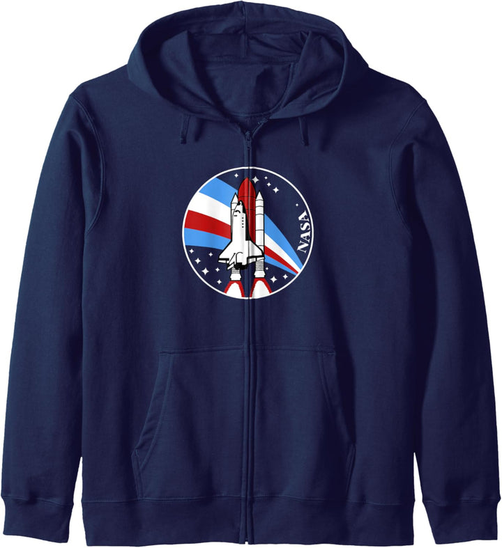 NASA Shuttle Launch Into Rainbow Kapuzenjacke