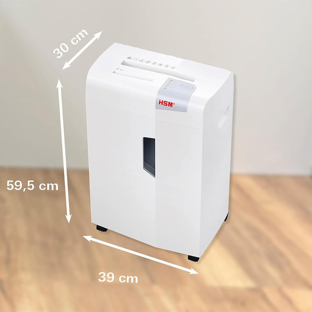 HSM shredstar X15 Aktenvernichter, Sicherheitsstufe P-4, 15 Blatt (Partikelschnitt) mit CD-Schredder