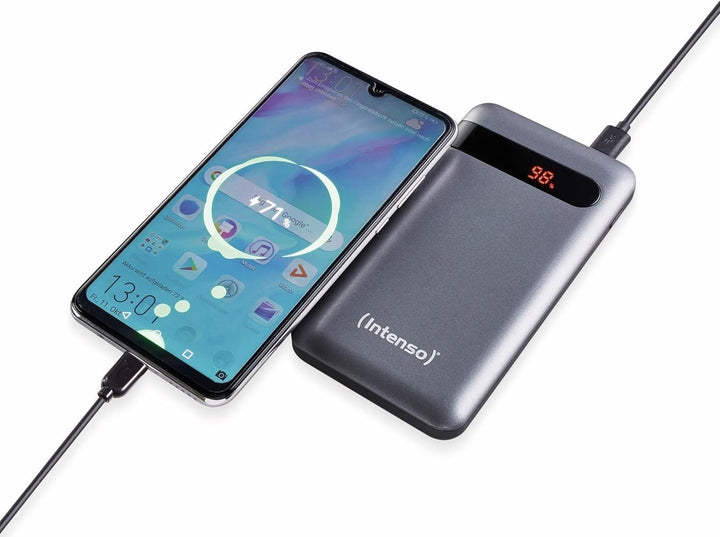 Intenso 7332330 Powerbank PD 10000 - externer Akku mit Power Delivery & Quick Charge 3(10000mAh, gee