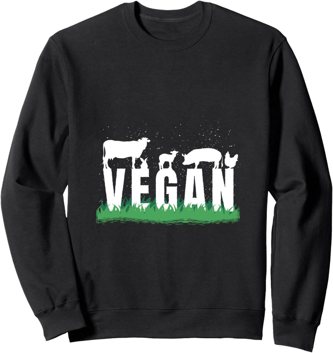 Tiere, vegan Sweatshirt