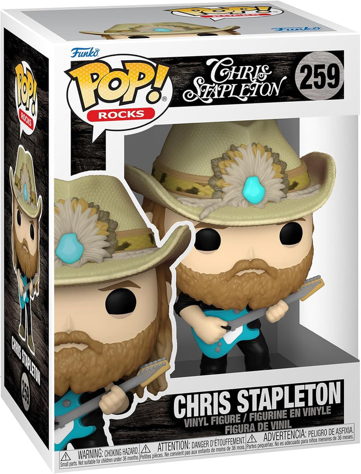 Funko Pop! Rocks: Chris Stapleton - Vinyl-Sammelfigur - Geschenkidee - Offizielle Handelswaren - Spi