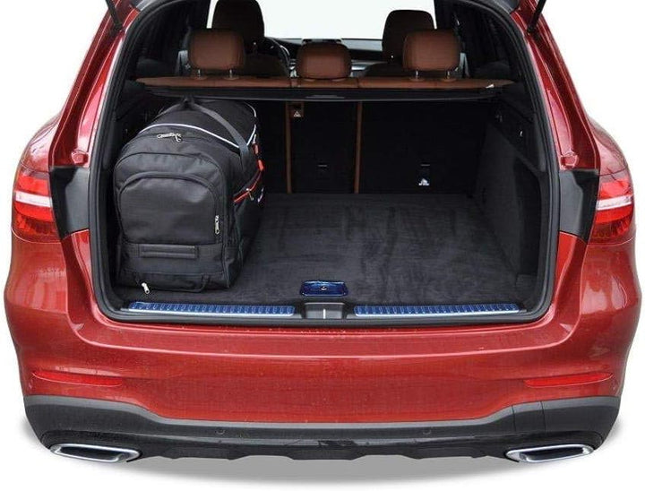 KJUST Kofferraumtaschen 4 stk kompatibel mit MERCEDES-BENZ GLC X253 2015-2022