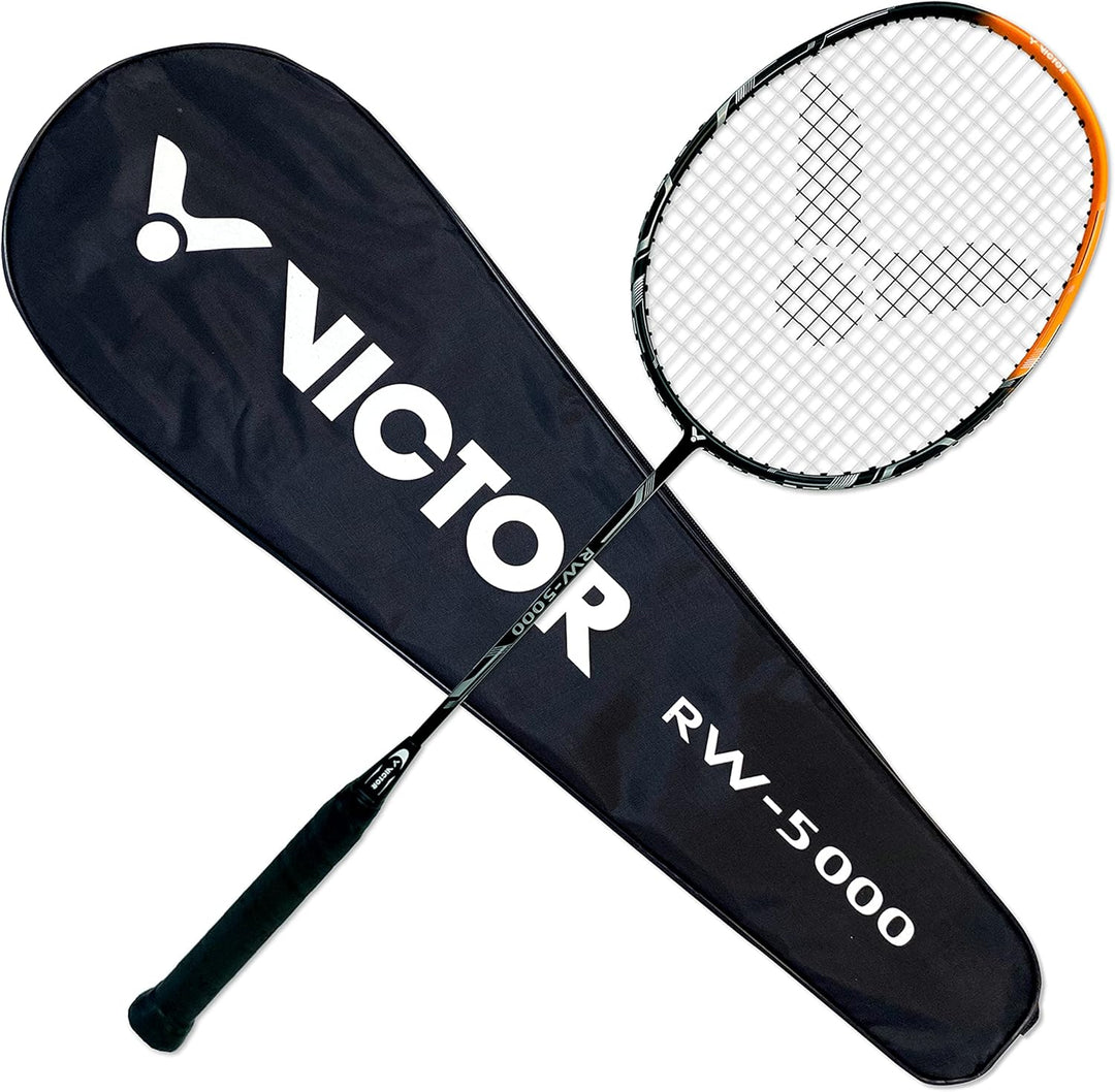 VICTOR Badmintonschläger RW-5000, erhältlich in den Farben blau, schwarz und weiss RW-5000 Orange, R