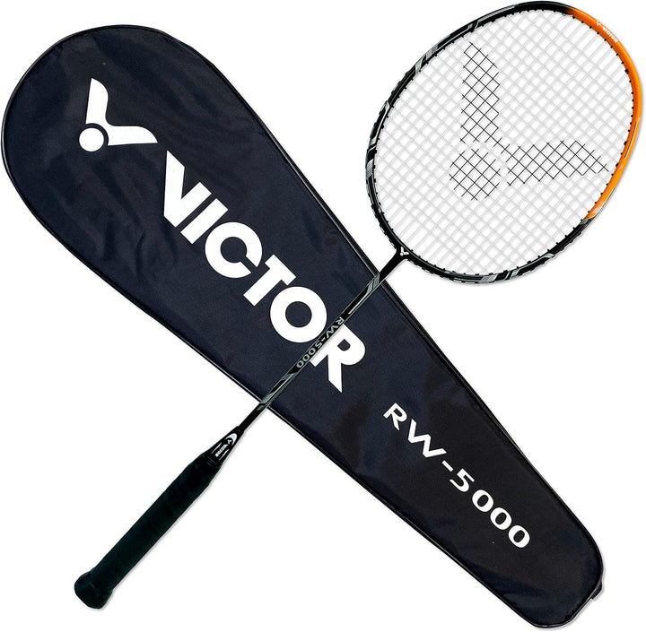 VICTOR Badmintonschläger RW-5000, erhältlich in den Farben blau, schwarz und weiss RW-5000 Orange, R