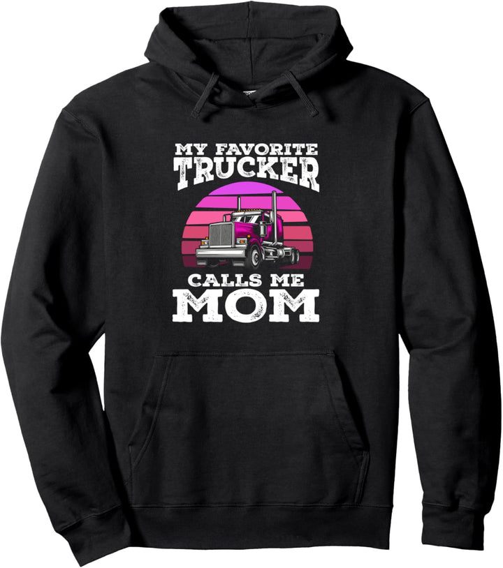 Lkw Fahrerin Truckerin Lastwagenfahrerin - Fernfahrerin Pullover Hoodie