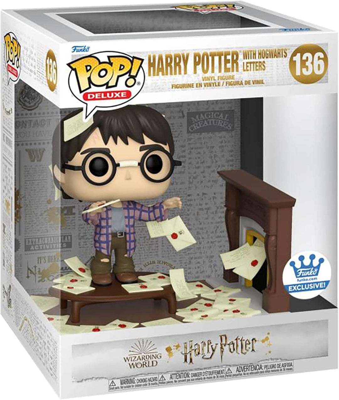 Funko Pop! Harry Potter with Hogwarts Letters Exclusive 136