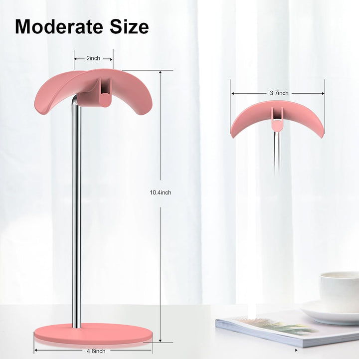 Kopfhörer Ständer, Headset Halterung Halter Tisch mit Aluminium Basis, kompatibel mit AirPods Max, S