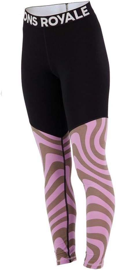 Mons Royale W Cascade Legging Print S Blazing Trails, S Blazing Trails