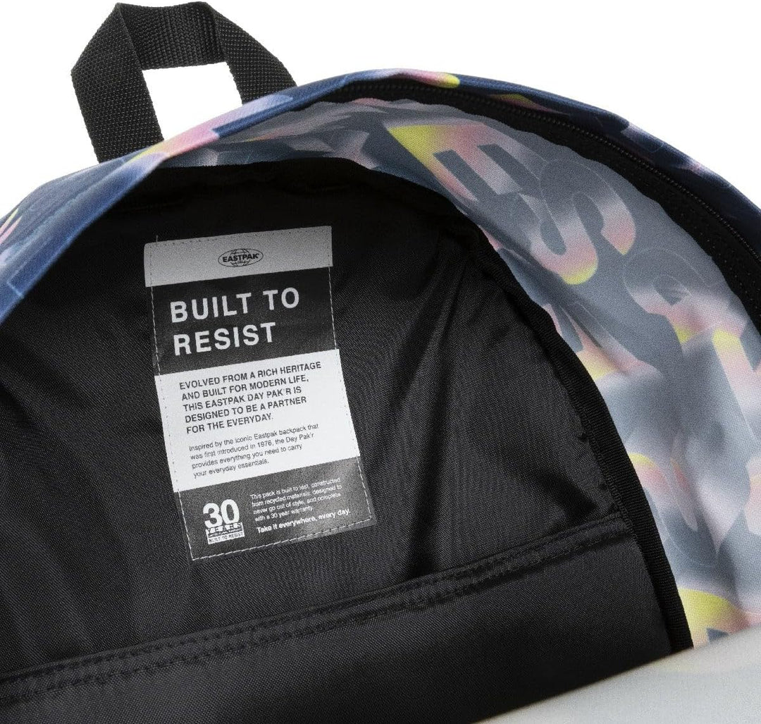 EASTPAK Unisex Day Pak'r Rucksack Tek Beden Blocktype Navy, Tek Beden Blocktype Navy