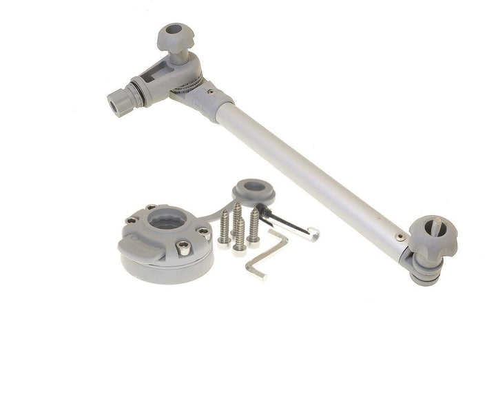 Set: Fasten Geberstange (300mm) + Halterung [Runde Basis] für Holz, Alu & Gfk