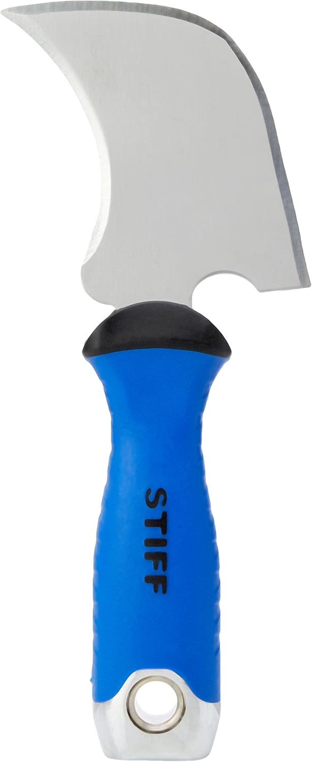 Faithfull SGWINDME Profi Fenstermesser Quarter Moon, Blau