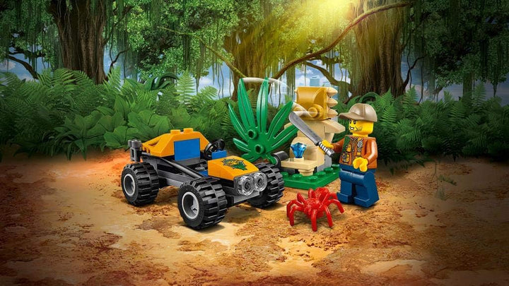 LEGO City 60156 - "Dschungel-Buggy Konstruktionsspiel, bunt Single, Single