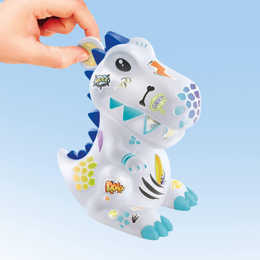 C Toys Style 4 Ever – Dinosaurier-Figur zum Dekorieren Vinyl Design – Spardose phosphoreszierend – O