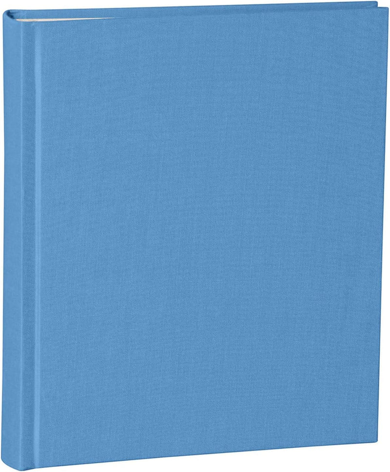 Semikolon 357547 Foto-Album Classic Medium – 21,6 x 25,5 cm – 80 Seiten cremefarben, für 160 Fotos –