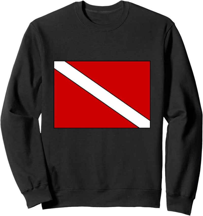 Tauchflagge Scuba Diver Sweatshirt