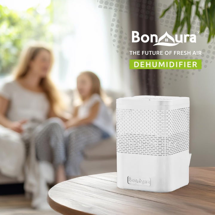 BonAura® Luftentfeuchter ohne Strom - Raumentfeuchter für Keller, Bad uvm. - 680g Luftenfeuchter Nac