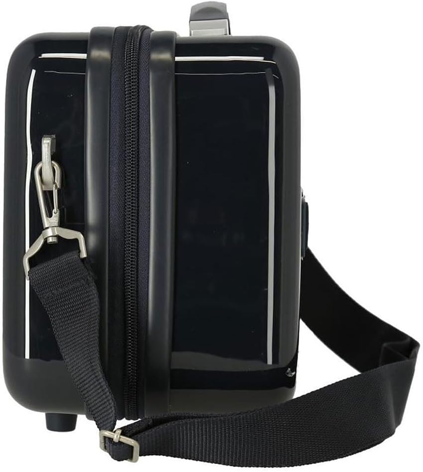 Pepe Jeans Emi Anpassungsfähiger Schönheitsfall Blau 29x21x15 cms ABS ABS-Toilettentasche, ABS-Toile