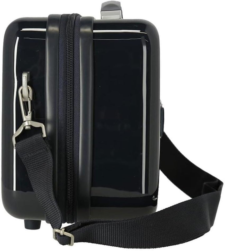 Pepe Jeans Emi Anpassungsfähiger Schönheitsfall Blau 29x21x15 cms ABS ABS-Toilettentasche, ABS-Toile