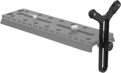 Haoge TJ-Y2 Y-Halterung mit Doppelrädern für Ronin-S Ronin-SC Ronin SC S Objektivträgersystem passen