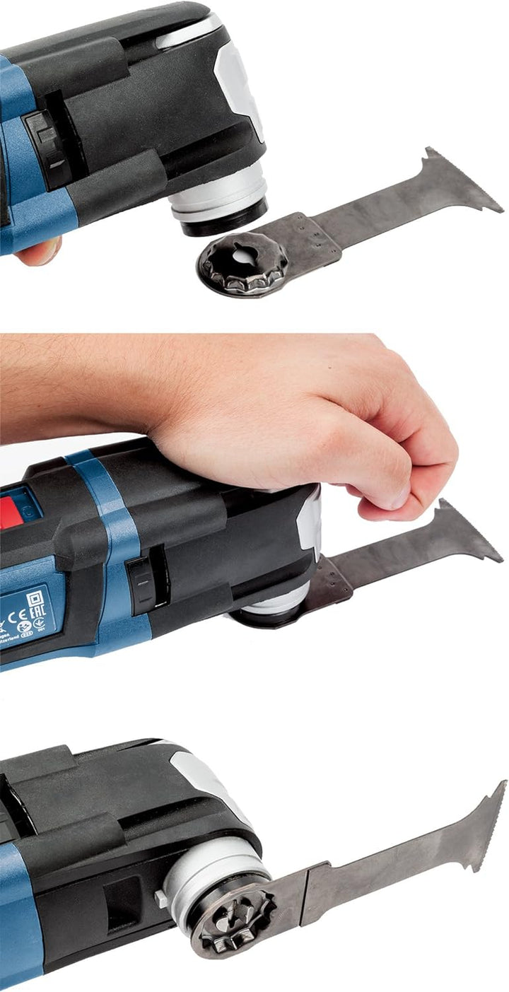 Bosch Professional Multi-Cutter GOP 30-28 (Starlock-Werkzeugaufnahme, 300 Watt, inkl. 1x StarlockPlu
