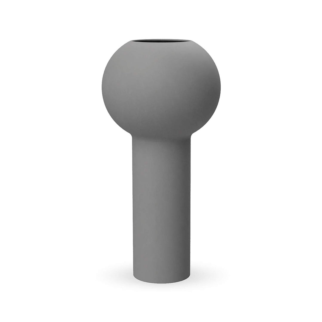 Cooee Design Pillar Vase, Keramik, Grau, 17 cm 32cm Grau, 32cm Grau