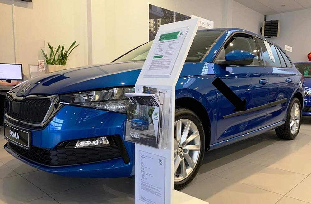 Spangenberg Seitenschutzleisten schwarz passend für Skoda Scala ab Baujahr 05.2019- F14 (3700014)