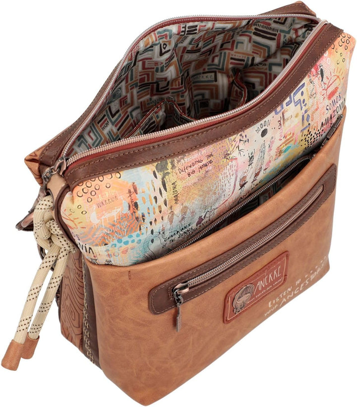 Anekke Damen Umhängetasche 36603-248 Mehrfarbig 33 x 26 x 13 BANDOLERA, bunt