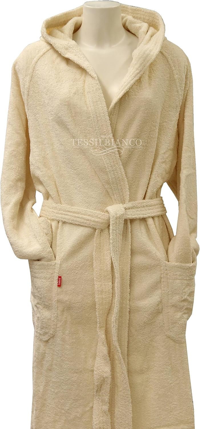 Gabel 09800. 23 Bademantel, 100% Baumwolle 1x1x1 cm beige, Beige