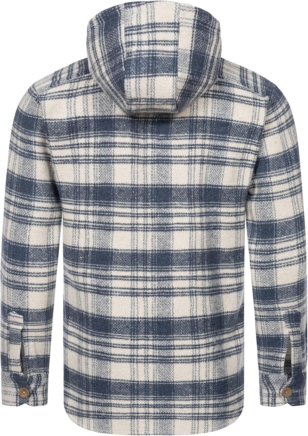 Rock Creek Herren Hemd Kariert Kapuzenhemd M65 S Blau - H335, S Blau - H335