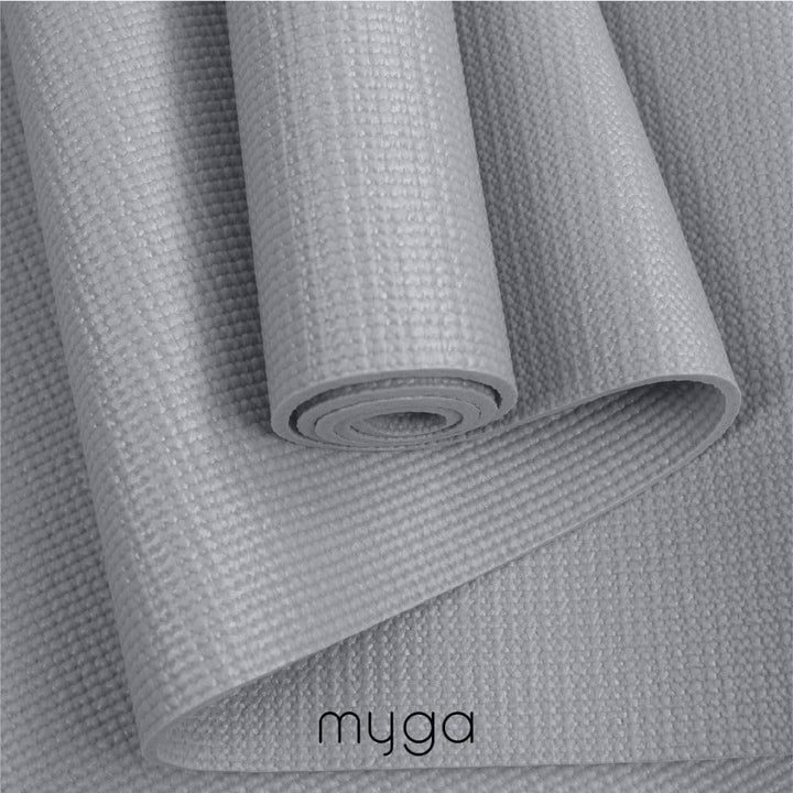 Myga Yoga-Starter-Set – Yogamatte, Yoga-Blöck Ziegel & Metall D-Ring Yoga-Gurt – Starter Kit für Anf