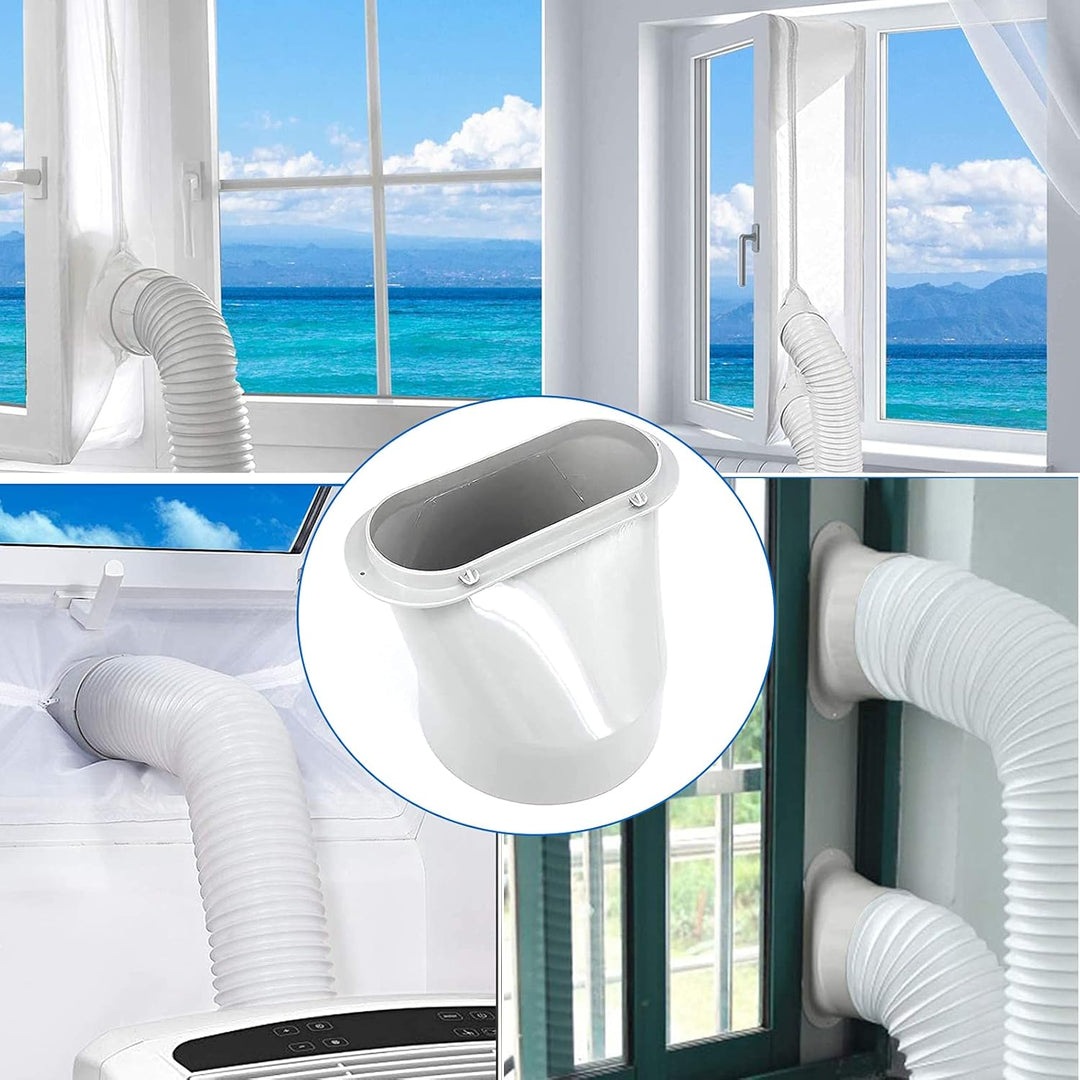 Klimaanlage Fensteradapter, Klimagerät Fenster Adapter, Abluftschlauch-Kit, Klimageräte-Zubehör für