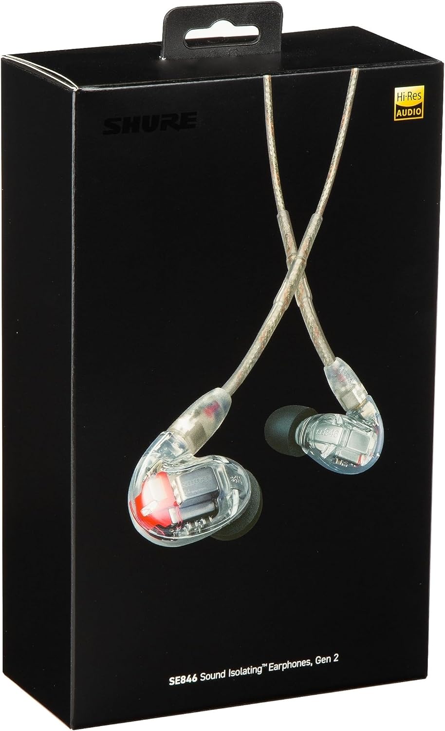 Shure SE846 Kabelgebundene Sound Isolating Ohrhörer, hochauflösender Klang, Vier Treiber, anpassbare
