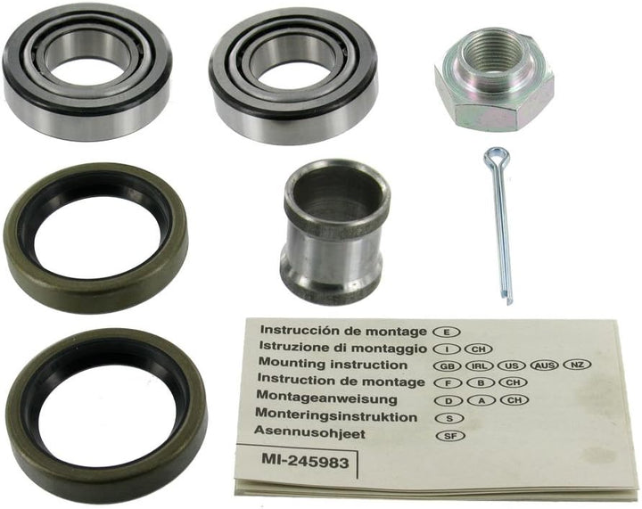 SKF Radlagersatz Radlager Set Hinten | VKBA 562 | Für 126 500 I 600 126P 600 D
