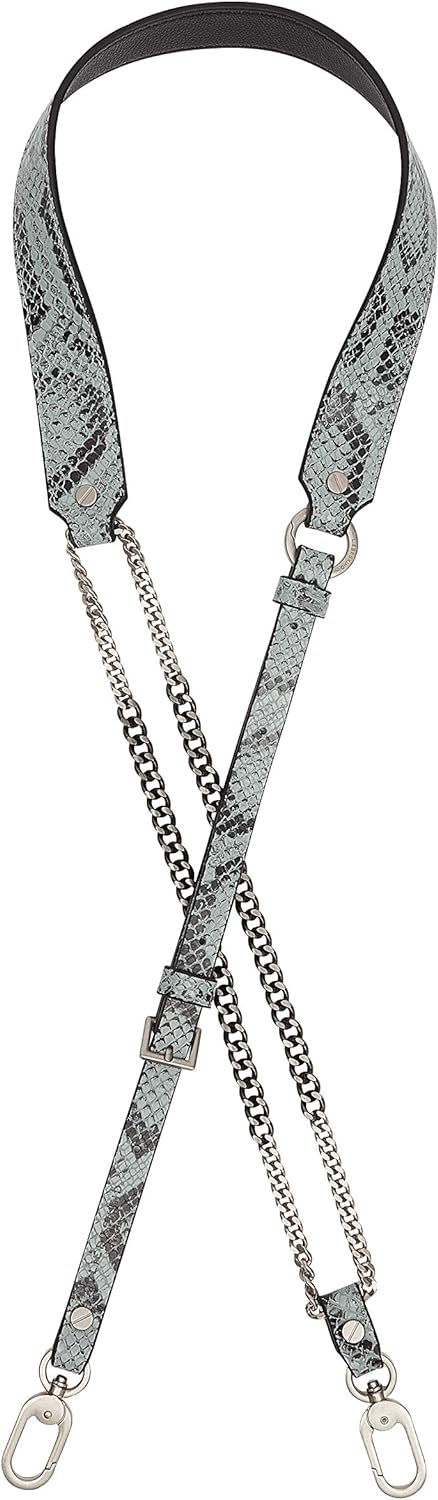 Liebeskind Berlin Fancy Strap, salt blue , onesize (HxBxT 111.0 cm x 3.1 cm x 0.0cm)