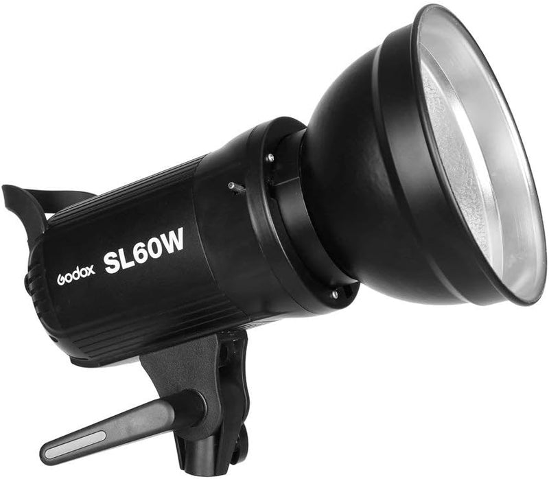 GODOX SL-60W LED Video Licht und 60 x 60 cm Softbox, Lichtständer, Wabenraster, kompatibel für Films