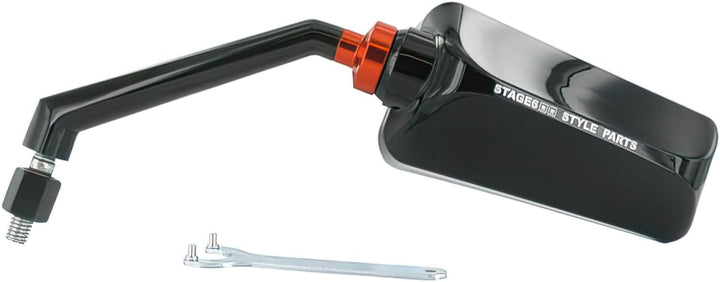 Spiegel Stage6 F1 links M8 Schwarz