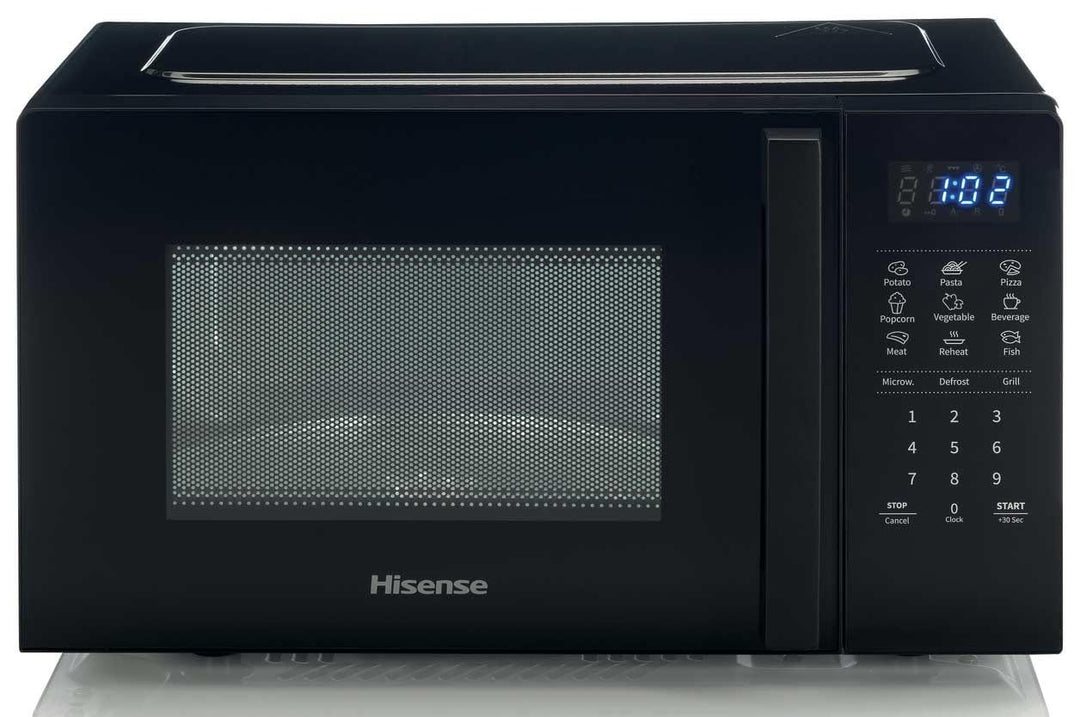 Hisense H20MOB4HG Mikrowelle mit elektronischer Steuerung, Fassungsvermögen 20 l, Leistung 700 WattG