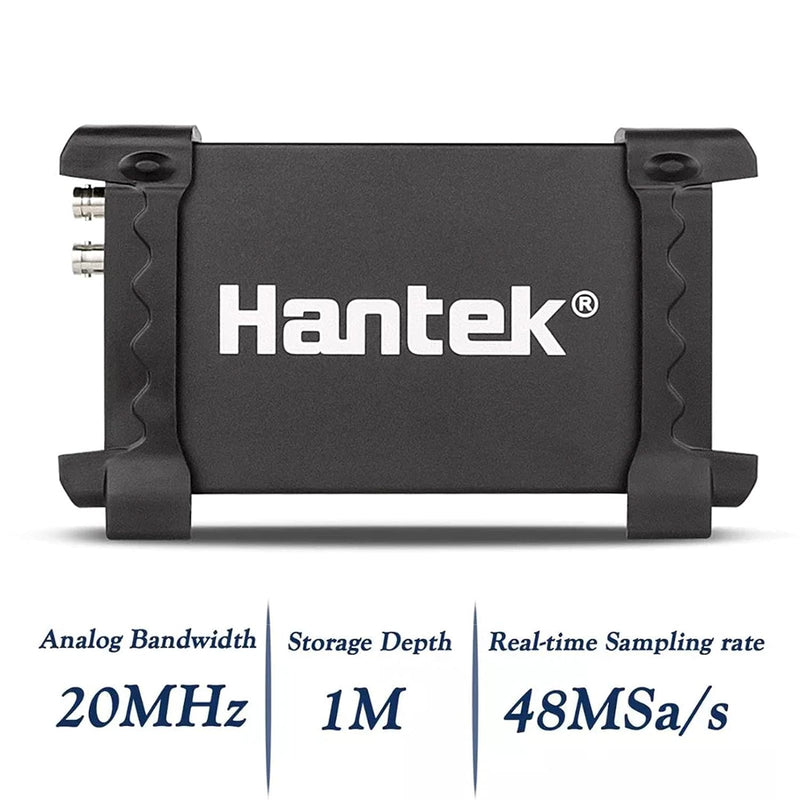 Hantek 6022BE 2-Kanal-USB-Digital-Speicher-Oszilloskop, 20 MHz, PC-basiert, 48 MSa/s