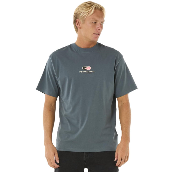Rip Curl Herren Pill Icon Short Sleeve T-Shirt Pill Icon T-Shirt mit kurzen Ärmeln XXL Pine Night, X