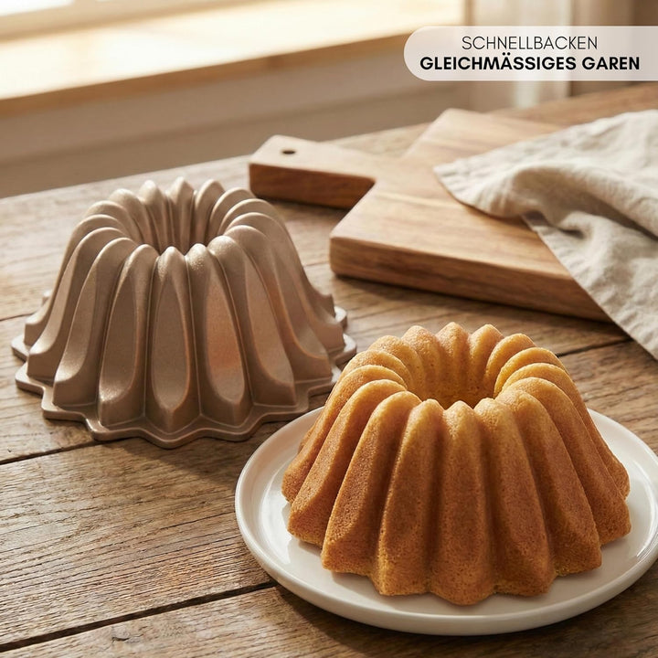 Erreke Gugelhupfform, Professionelle Qualität Kuchenform, Gugelhupf Backform, Sehr Widerstandsfähig,