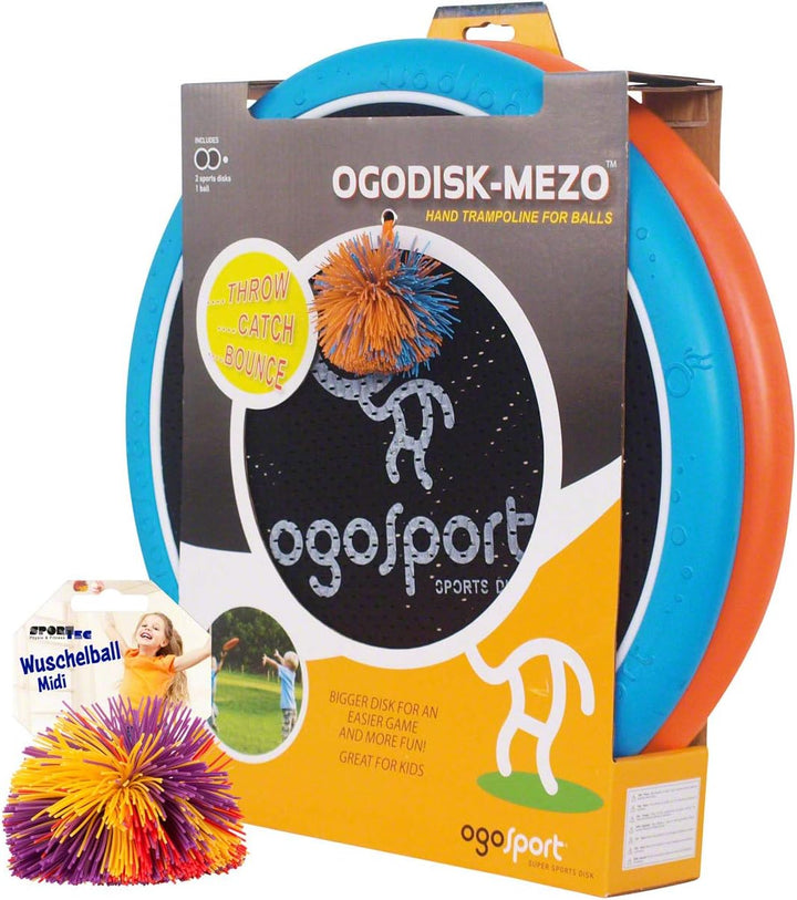 Sport-Tec 2 OgoSport Softdiscs, 2 Ogo Spiel-Bälle, Fang Wurfspiel