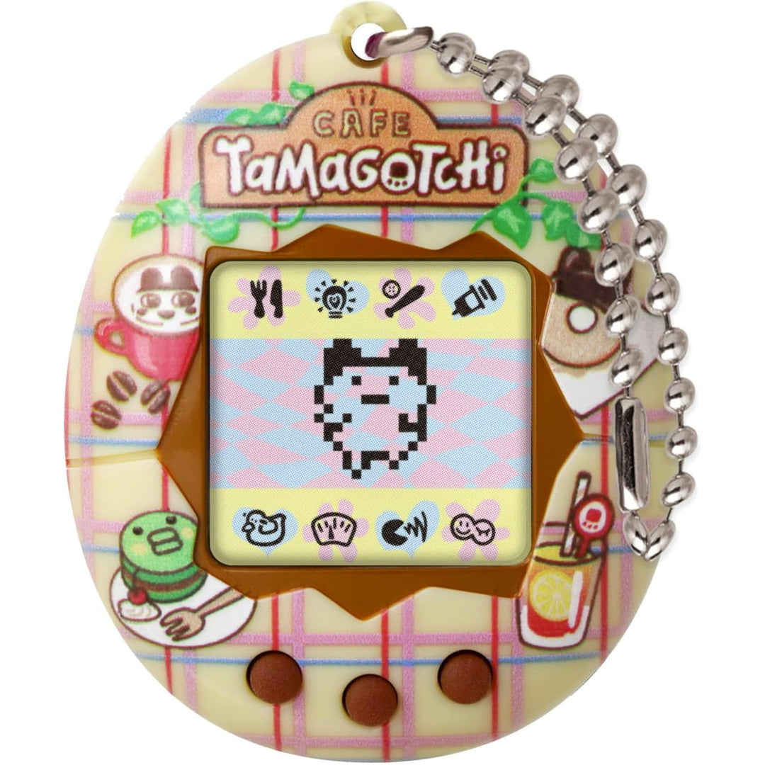 Bandai - Tamagotchi - Original Tamagotchi - Tama Café - Elektronisches virtuelles Haustier mit Farbb