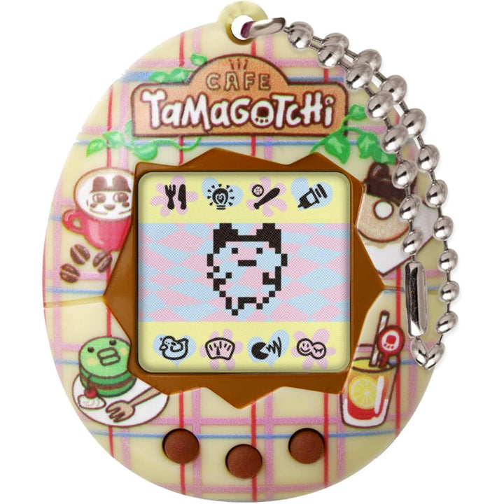 Bandai - Tamagotchi - Original Tamagotchi - Tama Café - Elektronisches virtuelles Haustier mit Farbb