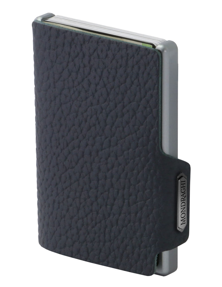 Mondraghi® Mini-Wallet. Ultraleichte Geldbörse mit Narbenleder. Kleiner Geldbeutel mit RFID-Schutz-C