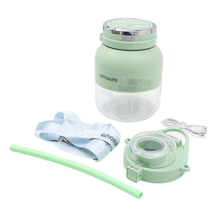 POFET Elektrischer Entsafter, tragbarer Mini-Mixer, Mixer für frische Säfte, Crush-EIS, Smoothies, S