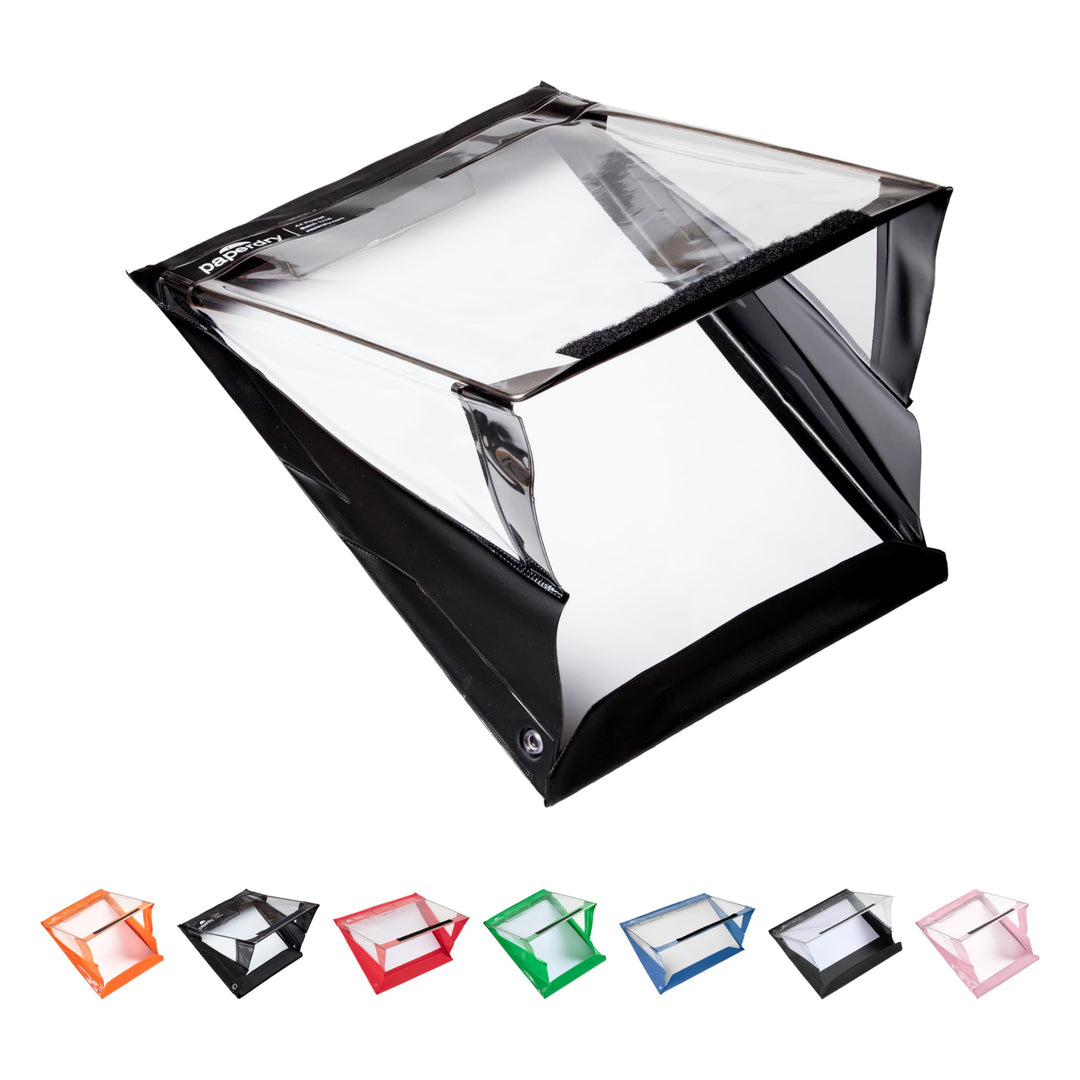 Paperdry Schwarzes Wasserfestes Klemmbrett A4 Hochformat- hochwertiges PVC, 18 Monate Garantie - Kle