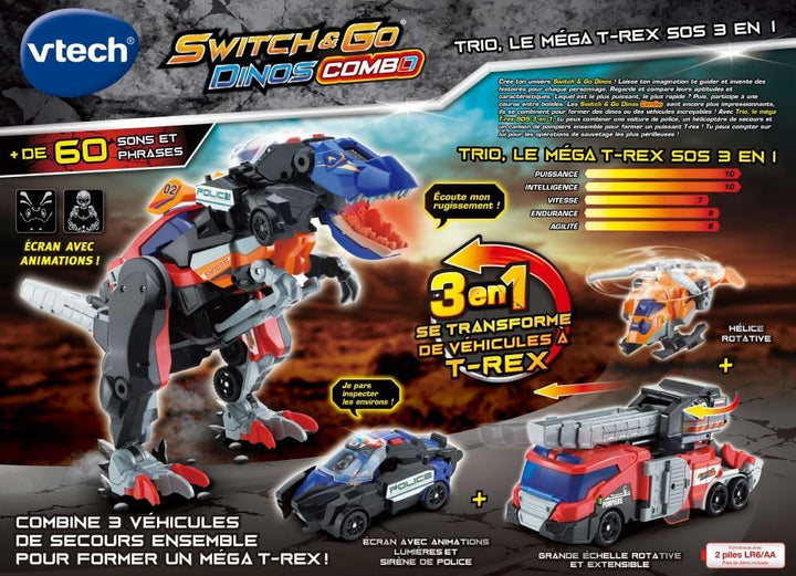 VTECH ELECTRONICS EUROPE BV Switch GO Combo TREX 3IN1
