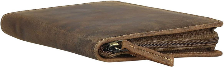 Greenburry Vintage Leder Stifteetui Federmäppchen Stiftemappe Mäppchen 1574-25