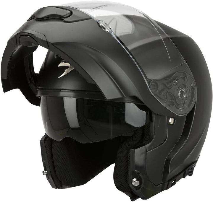 Scorpion Motorradhelm aus Ultra-TCT, 63-64, mattschwarz XXL mattschwarz, XXL mattschwarz